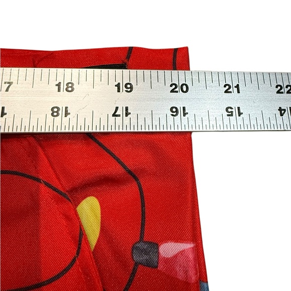 Life of the Party Festive Mens XL 2-Piece Suit Red Christmas Lights - Picture 6 of 11